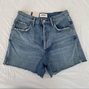 AGOLDE DEE super high rise shorts epic 26